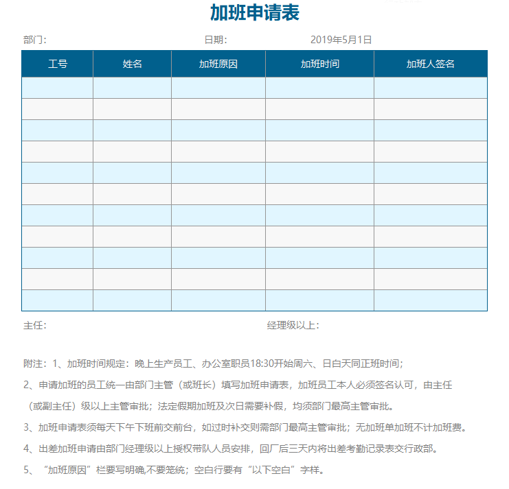 加班風險及管理PPT匯總（含法規、動態管理表格） 職場 第24張