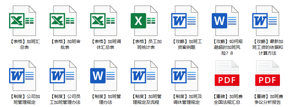 加班風險及管理PPT匯總（含法規、動態管理表格） 職場 第16張