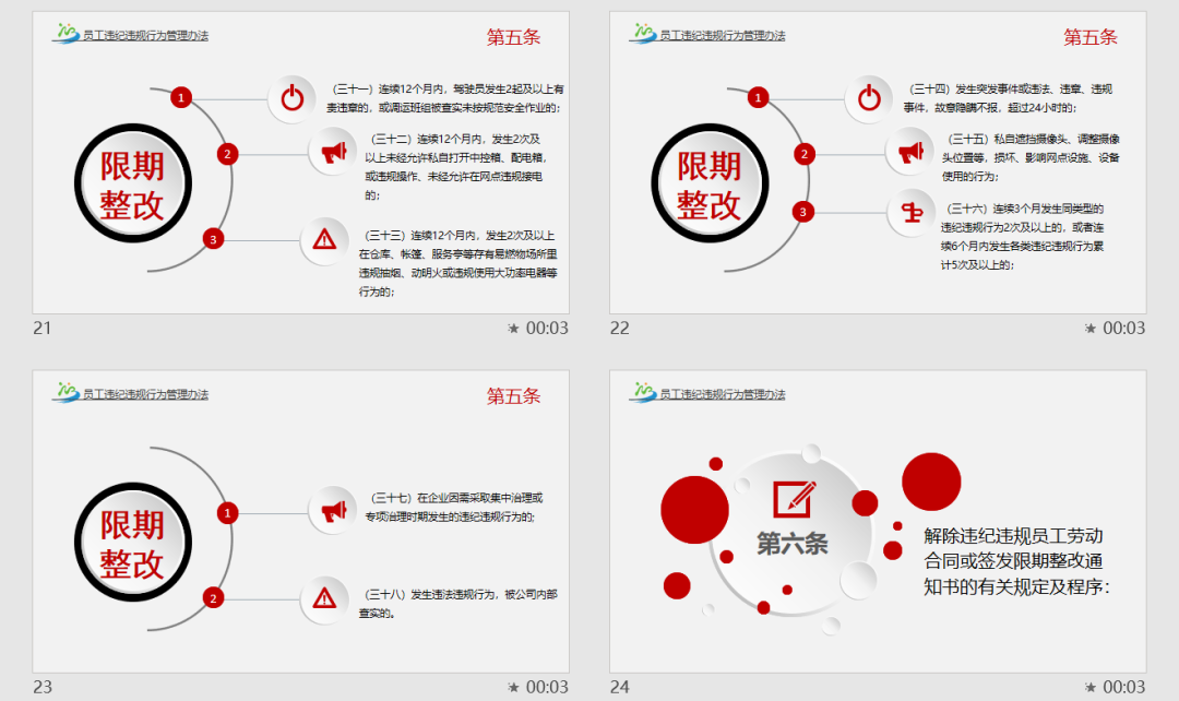 員工處罰制度大禮包，含PPT表格等數十份文件 職場 第11張