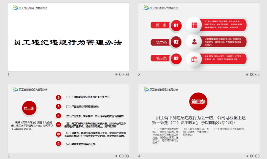 員工處罰制度大禮包，含PPT表格等數十份文件 職場 第6張