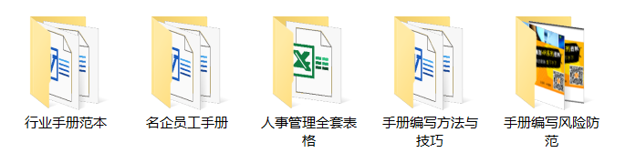 上百份名企員工手冊匯編（word可修改） 職場 第4張