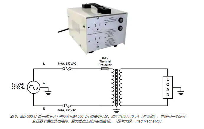 【解析】隔离变压器基础知识及其选择和使用方式的图7