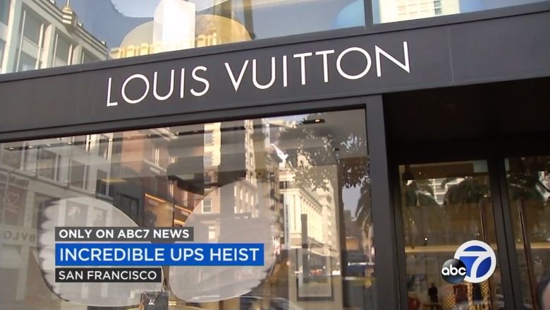 联合广场Louis Vuitton上万美元货物被盗，小偷拍电影般的&Quot;神操作&Quot;惊呆探员