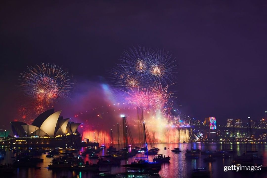刚刚，悉尼跨年烟火震惊全球！