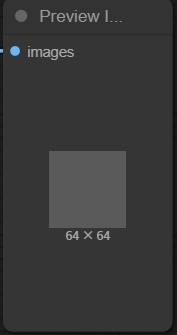 Empty Latent Image转换结果示意图，展示生成的纯色噪声图像