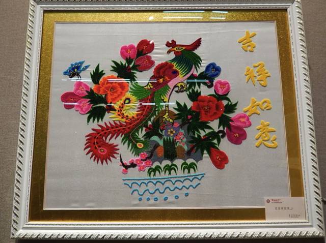 "锦绣回乡"宁夏回族刺绣精品展展出作品