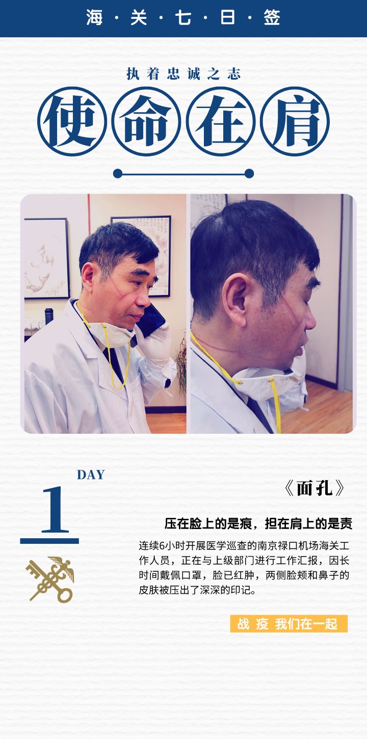 海关七日签 | 执着忠诚之志战“疫