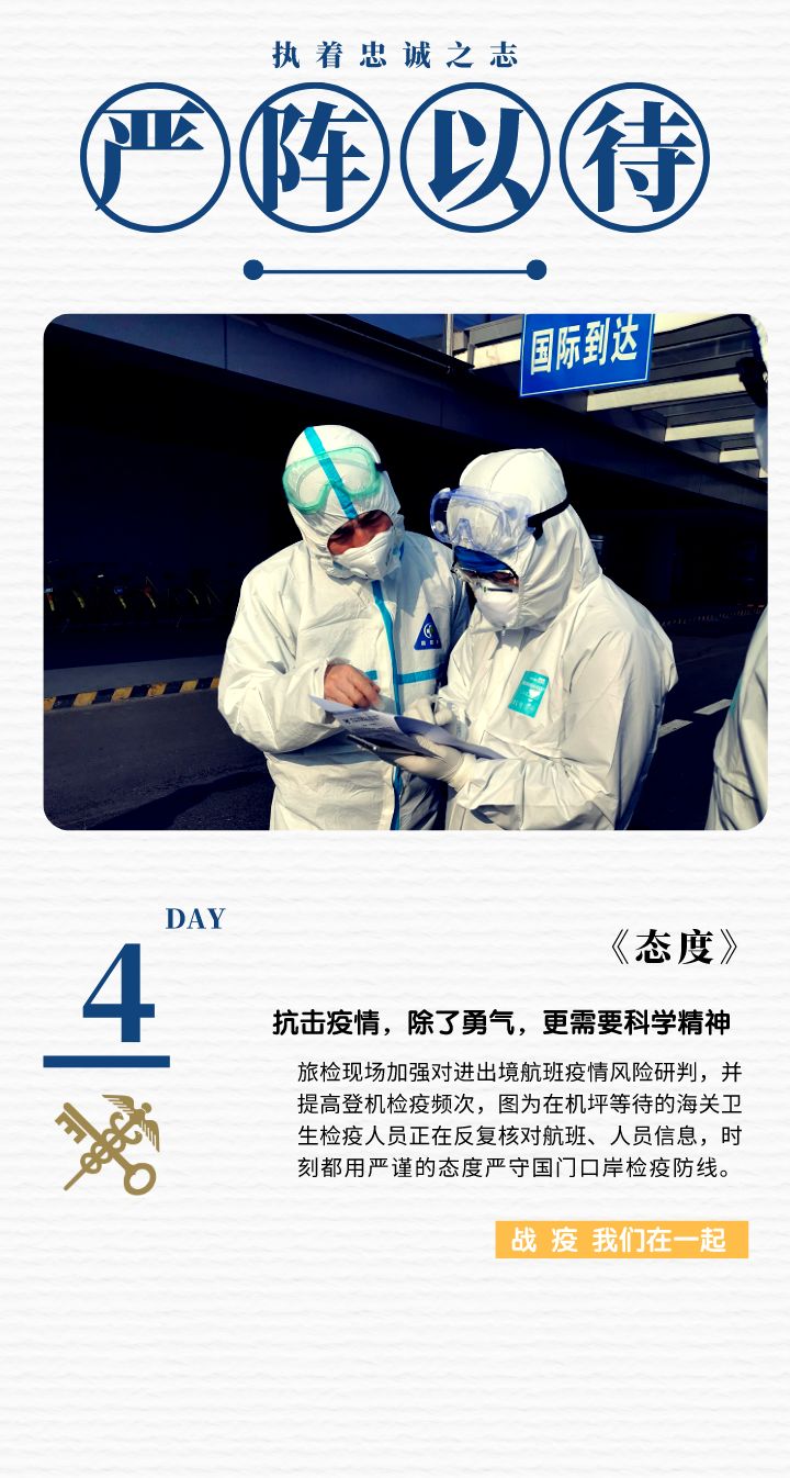 海关七日签 | 执着忠诚之志战“疫