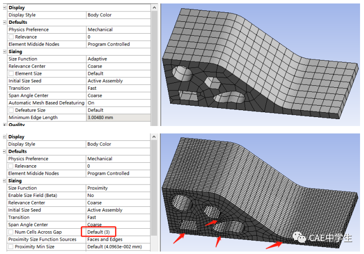 Ansys Workbench网格控制之——全局网格控制的图15