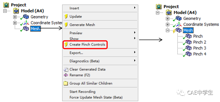 Ansys Workbench网格控制之——局部网格控制的图16