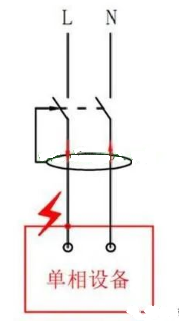 有地线和没地线，漏电开关动作原理有什么不一样？的图2