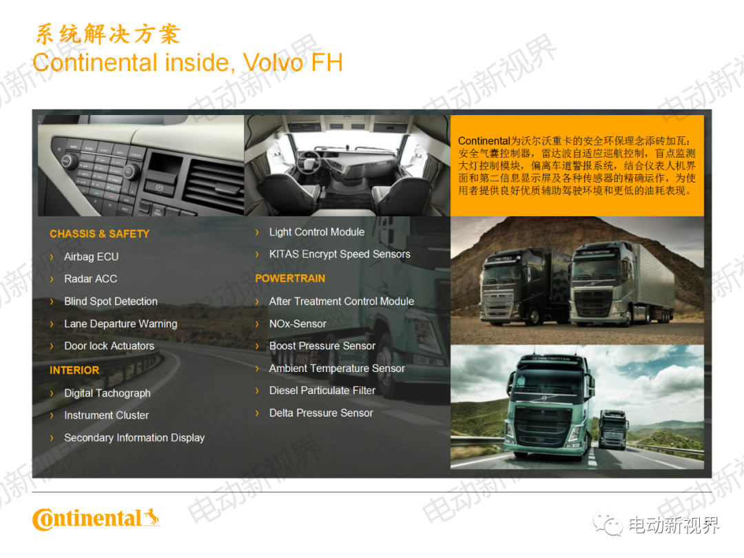大陆商用车系统架构、平台化、模块化方案的图44