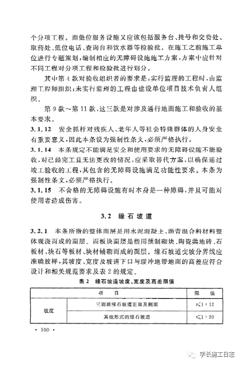 GB50642-2011无障碍设施施工验收及维护规范的图106