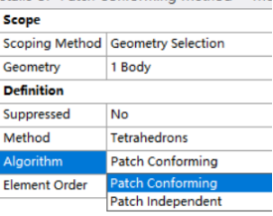 Ansys Workbench常用网格划分方法的图4