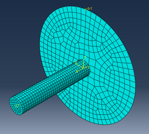 算例丨圆盘类零件的振动模态与动态响应有限元分析的图11