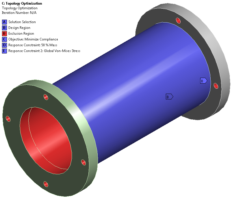 如何采用Ansys Workbench對(duì)結(jié)構(gòu)進(jìn)行拓?fù)鋬?yōu)化分析的圖3
