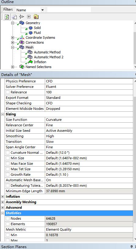 管道的热固耦合计算及管道热应力分析!的图10