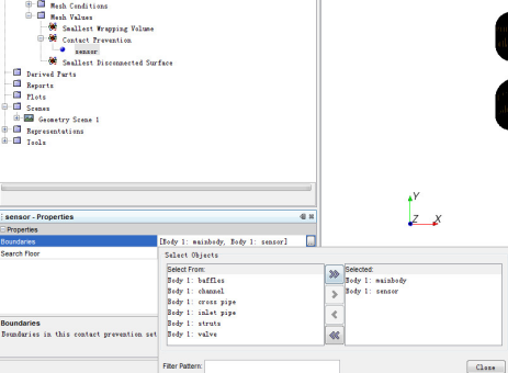 STAR-CCM+体网格切面，复杂表面几何处理与网格划分的图39