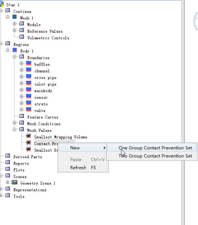 STAR-CCM+体网格切面，复杂表面几何处理与网格划分的图38
