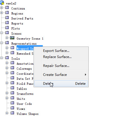 STAR-CCM+体网格切面，复杂表面几何处理与网格划分的图61