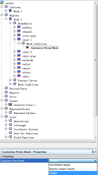 STAR-CCM+体网格切面，复杂表面几何处理与网格划分的图76