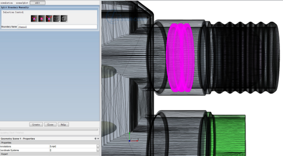 STAR-CCM+体网格切面，复杂表面几何处理与网格划分的图36
