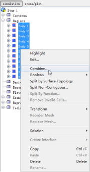 STAR-CCM+体网格切面，复杂表面几何处理与网格划分的图9