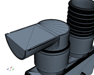 STAR-CCM+体网格切面，复杂表面几何处理与网格划分的图28