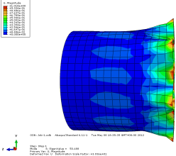 算例丨基于ABAQUS的复合材料薄壁圆筒屈曲分析的图15