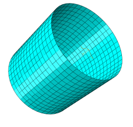 算例丨基于ABAQUS的复合材料薄壁圆筒屈曲分析的图3