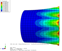 算例丨基于ABAQUS的复合材料薄壁圆筒屈曲分析的图5