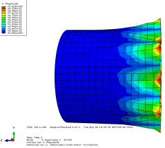 算例丨基于ABAQUS的复合材料薄壁圆筒屈曲分析的图11