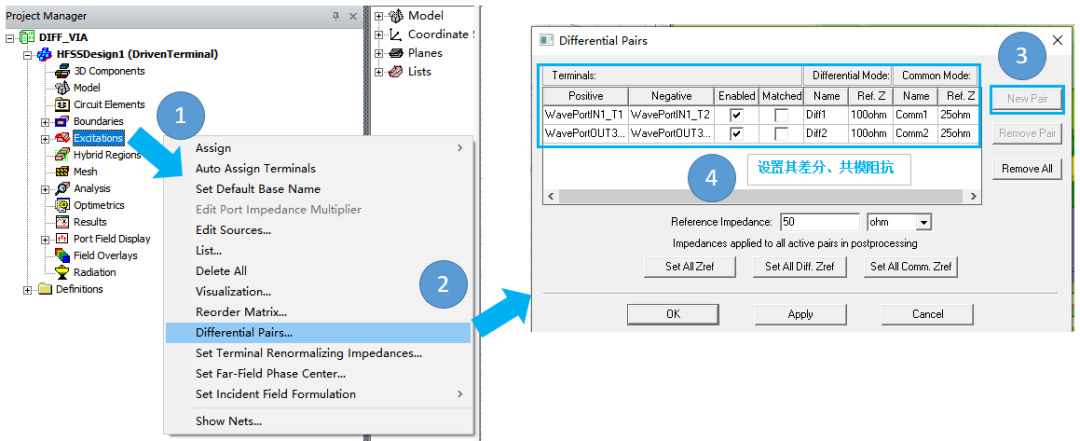 HFSS过孔建模的图9