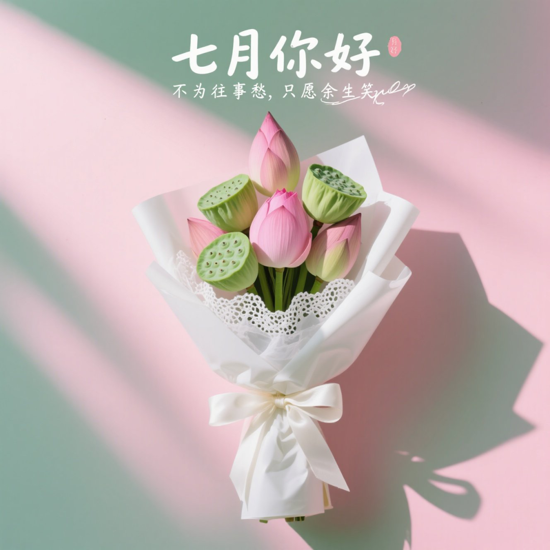 “你的七月文案来了，请查收”