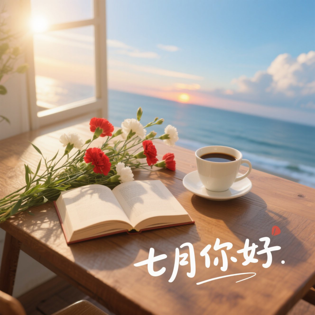 “你的七月文案来了，请查收”