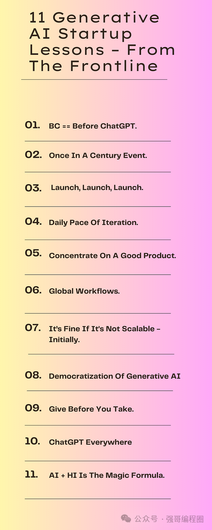 289 天从零到“十大人工智能初创公司”：来自一线的 11 个教训