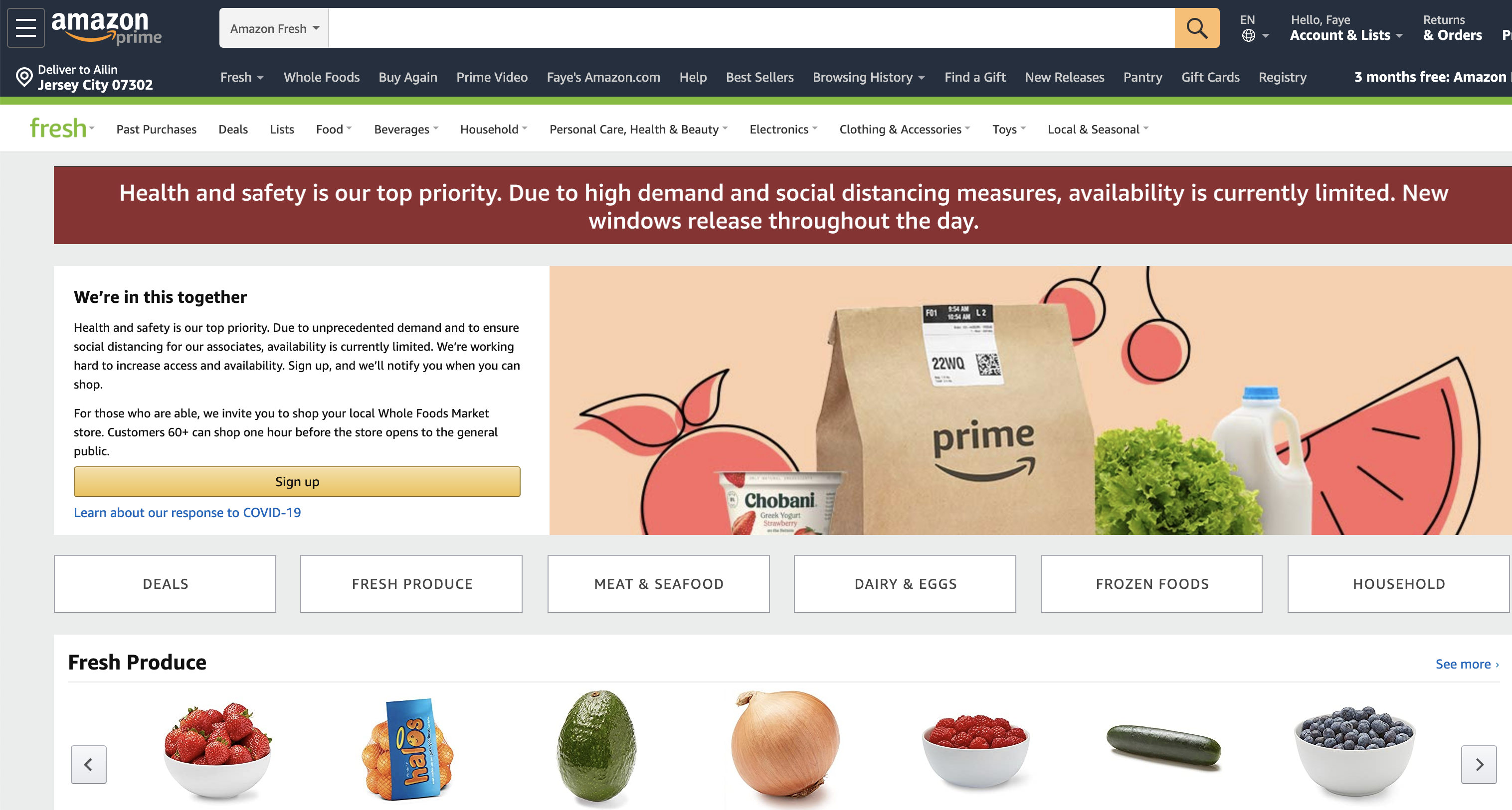 跨境电商 | 10万人已招满，亚马逊再招7.5万名员工！生鲜停止接单