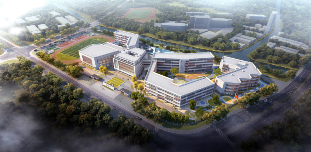 从区位来看,该校即青枫板块的觅渡教育集团冠英小学第二校区,是钟楼