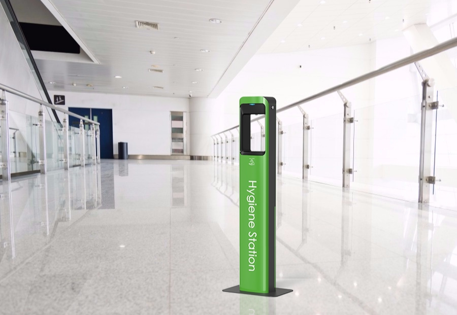 手部消毒机PRO-AS30可适用于机场等场合