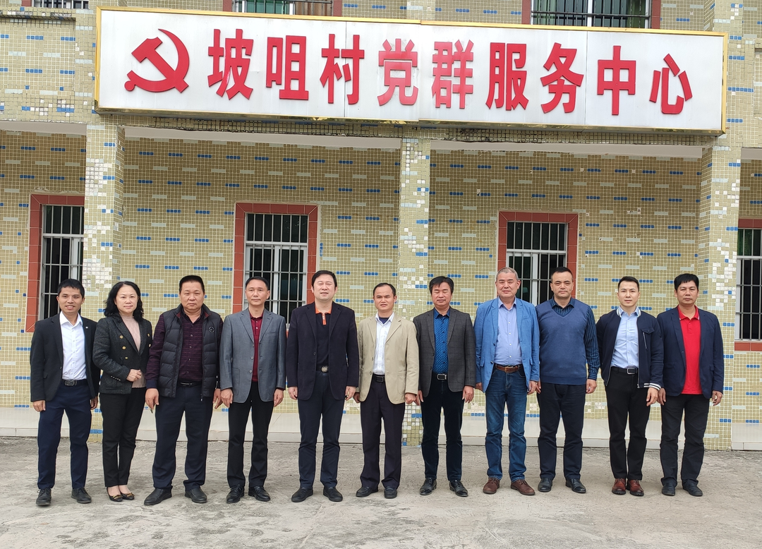珠海市商务局党组书记局长沈岩带队赴化州市杨梅镇调研乡村振兴工作