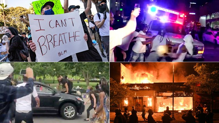 黑人之死引发全球怒火，澳洲也加入抗议阵营! 美国多城遭打砸抢，英加示威者走上街头…（视频/组图） - 1