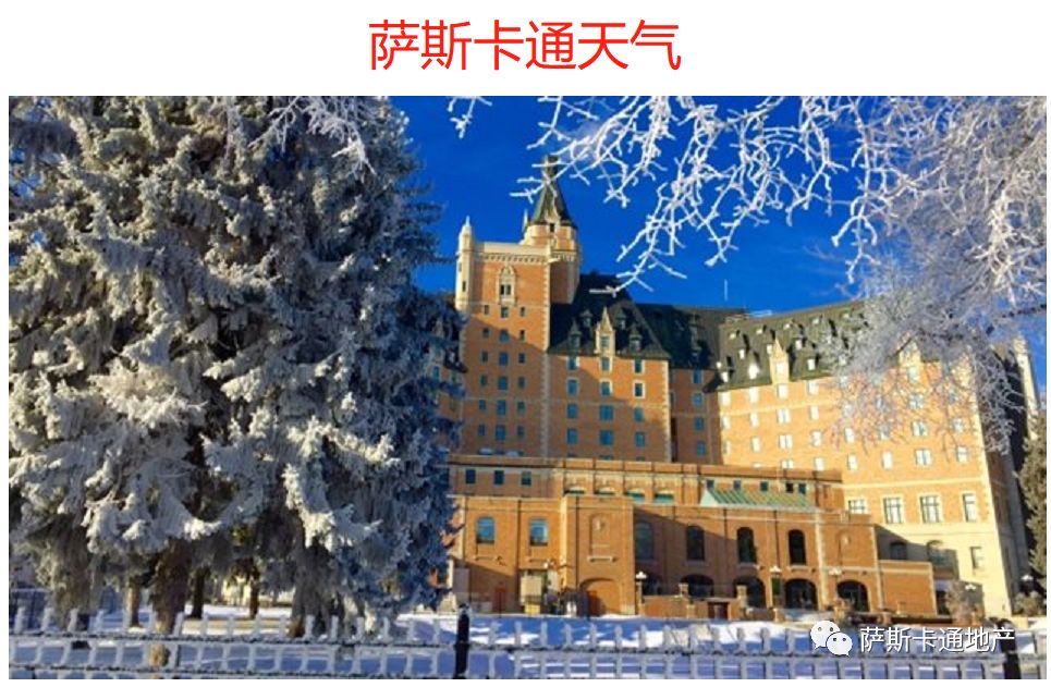 萨斯卡通全年天气情况汇总，加拿大