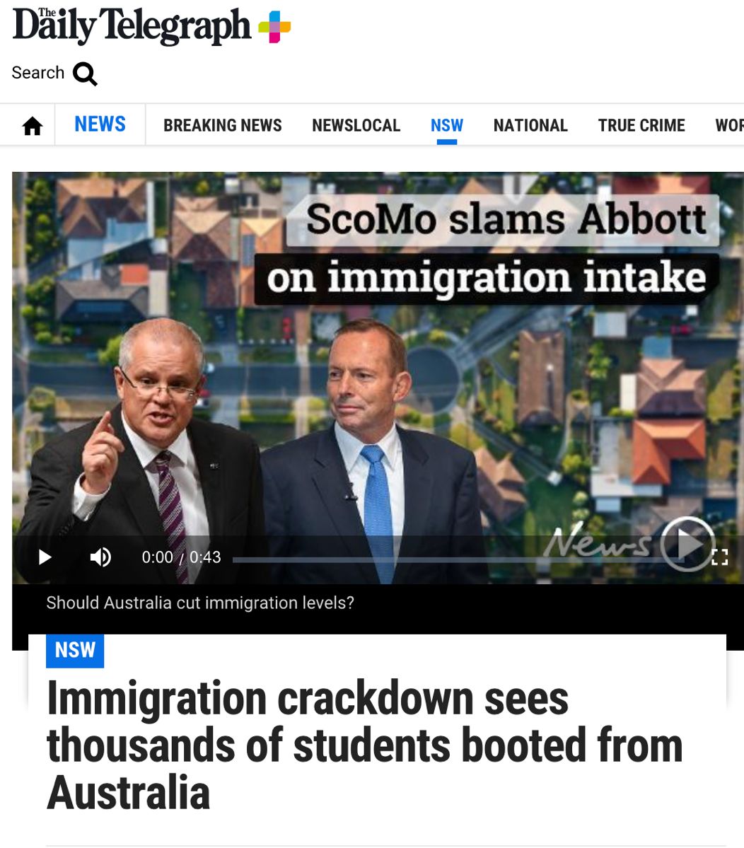 重磅消息! 留学生3000人被驱逐，上万人签证被取消！澳洲开始对留学生出手了... - 1