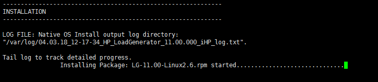 loadrunner安装Linux负载机