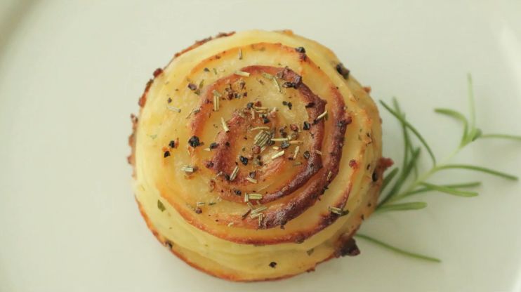 烘焙 // 土豆芝士松饼，太合适当下午茶！