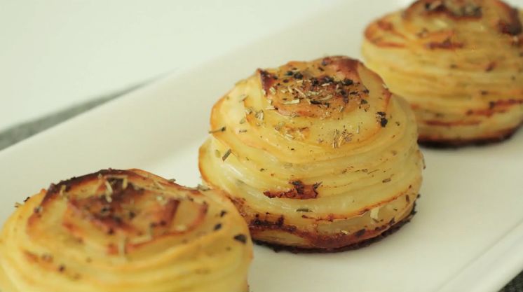 烘焙 // 土豆芝士松饼，太合适当下午茶！