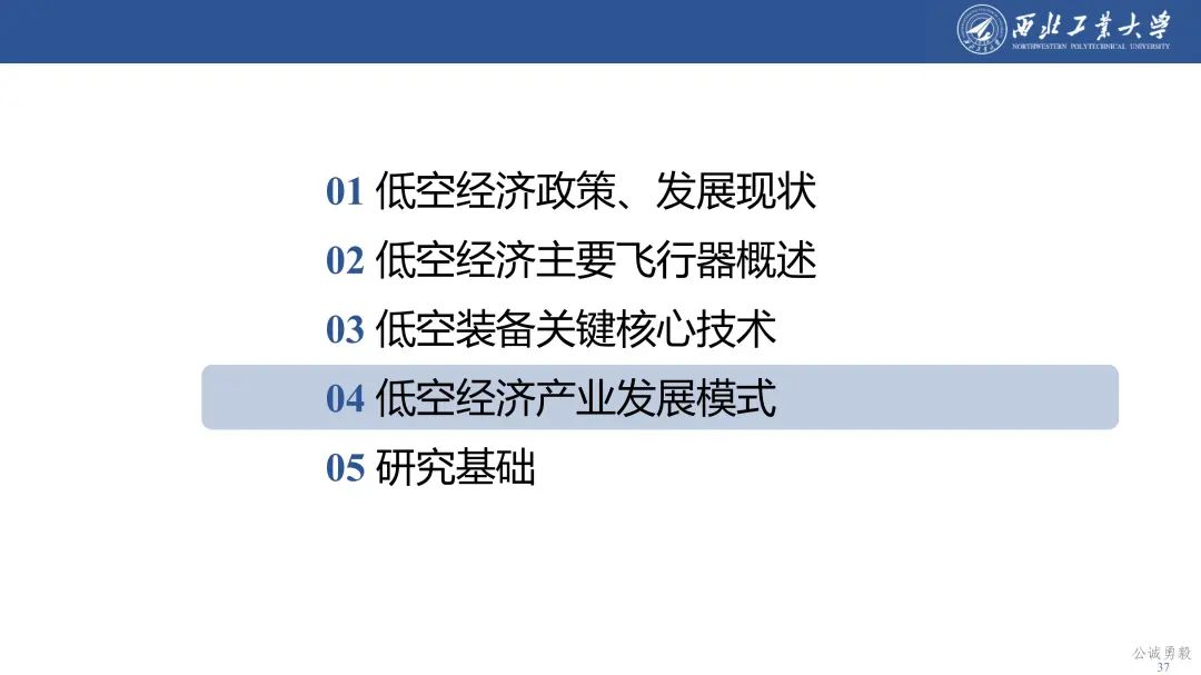 PPT分享 | 西工大余亮教授-低空经济发展及关键技术概况的图37