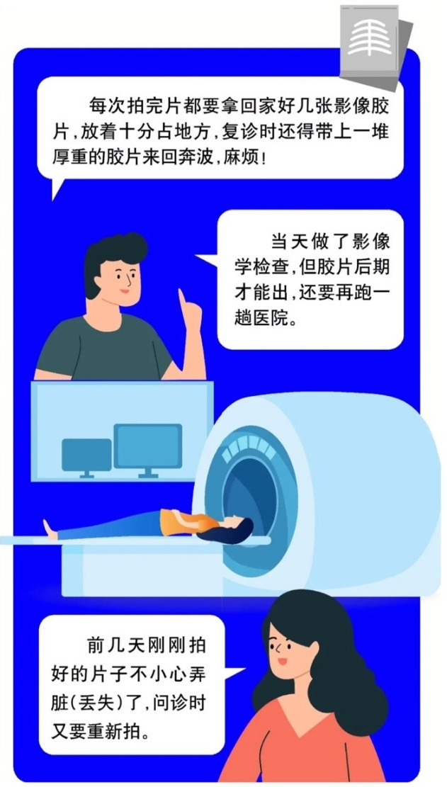 医用胶片怎么看我为群众办实事 ｜ 手机扫一扫，拍片结果随时随地看！我院“智能云胶片”让您体验便捷服务_https://www.jmylbn.com_新闻资讯_第3张