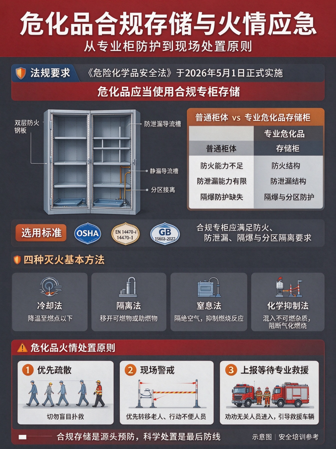 企业安环人员、实验室管理员、仓储一线工作人员必看！