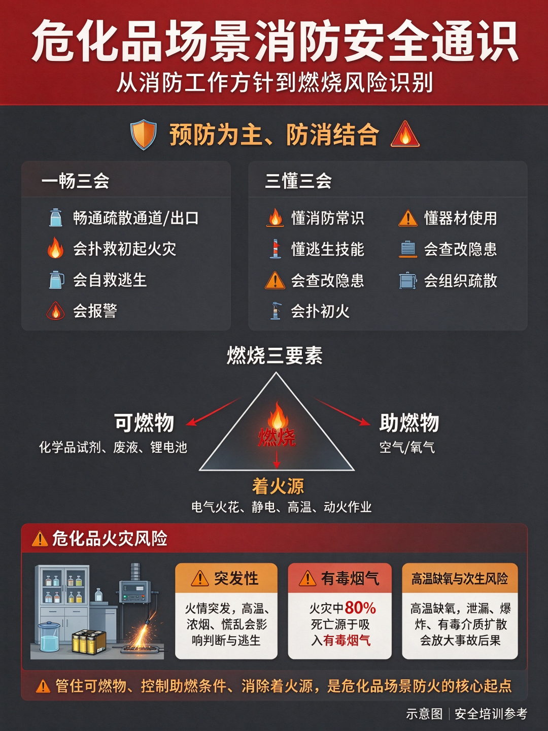 企业安环人员、实验室管理员、仓储一线工作人员必看！